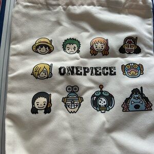 One Piece Character Tote Bag - NWT